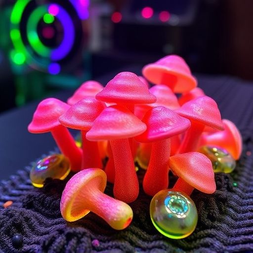 Psilocybin Magic Mushroom Gummies Display