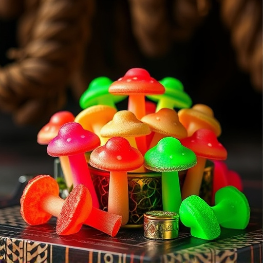 Psilocybin Magic Mushroom Gummies Display