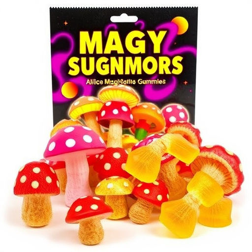 Psilocybin Magic Mushroom Gummies Display