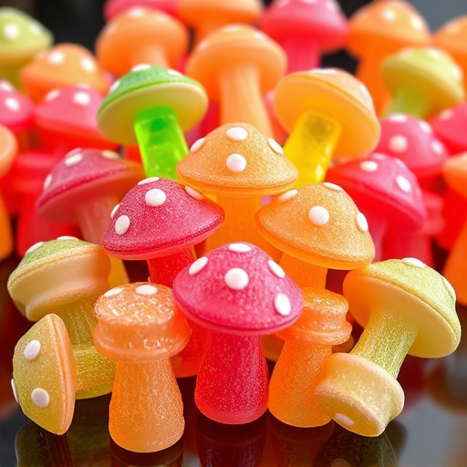 Psilocybin Magic Mushroom Gummies Display