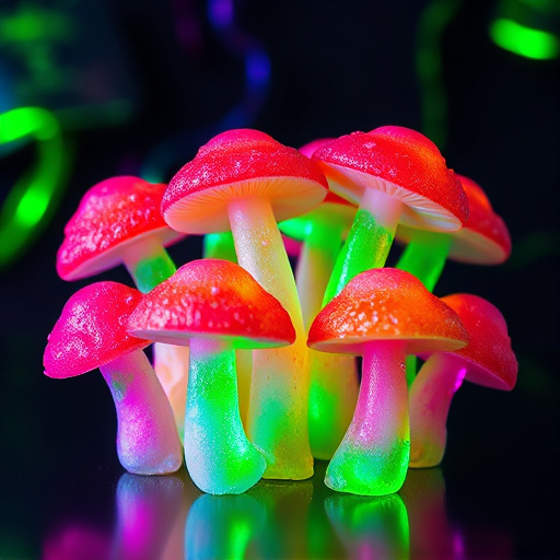 Psilocybin Magic Mushroom Gummies Display