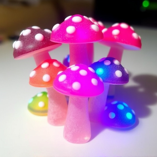 Psilocybin Magic Mushroom Gummies Display