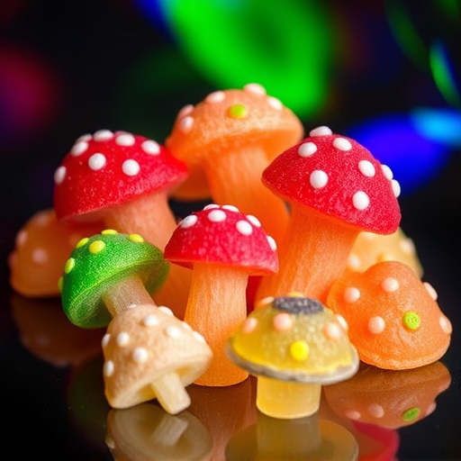 Psilocybin Magic Mushroom Gummies Display