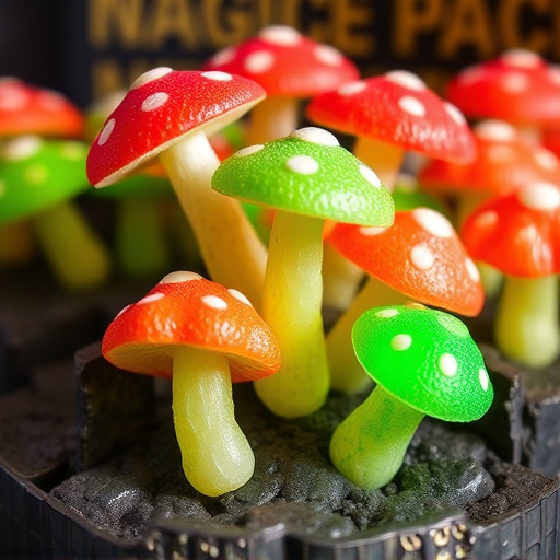 Psilocybin Magic Mushroom Gummies Display