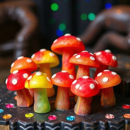 Psilocybin Magic Mushroom Gummies Display