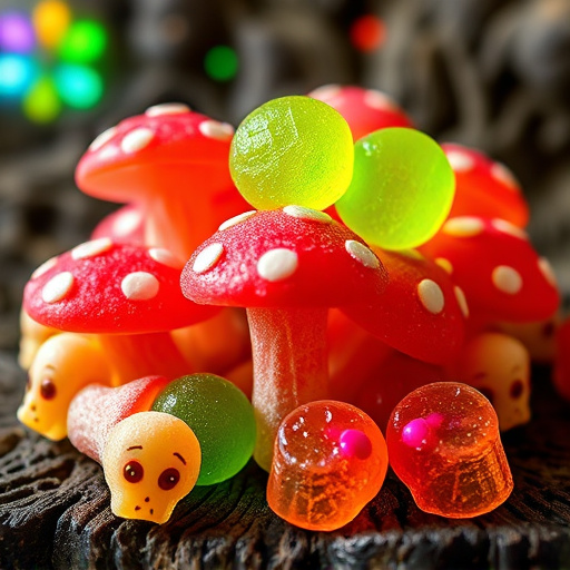 Psilocybin Magic Mushroom Gummies Display
