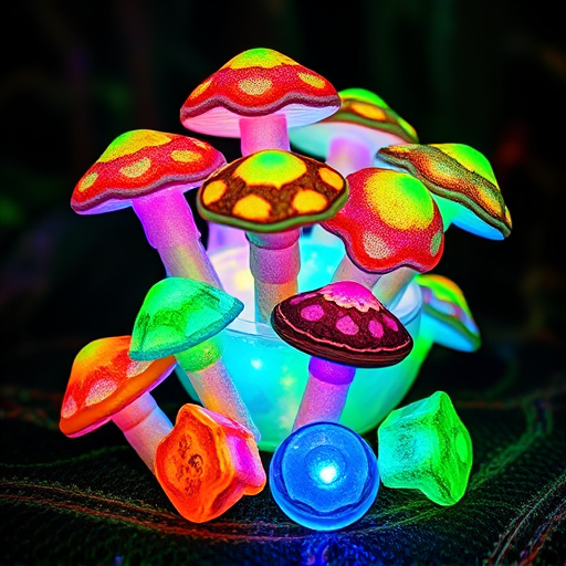 Psilocybin Magic Mushroom Gummies Display