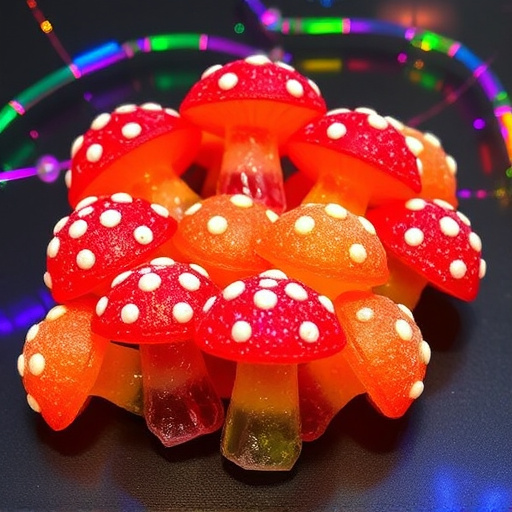 Psilocybin Magic Mushroom Gummies Display