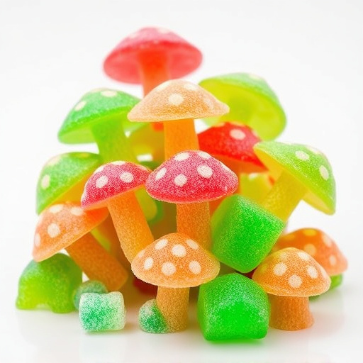 Psilocybin Magic Mushroom Gummies Display