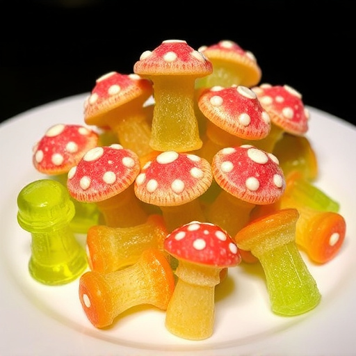 Psilocybin Magic Mushroom Gummies Display