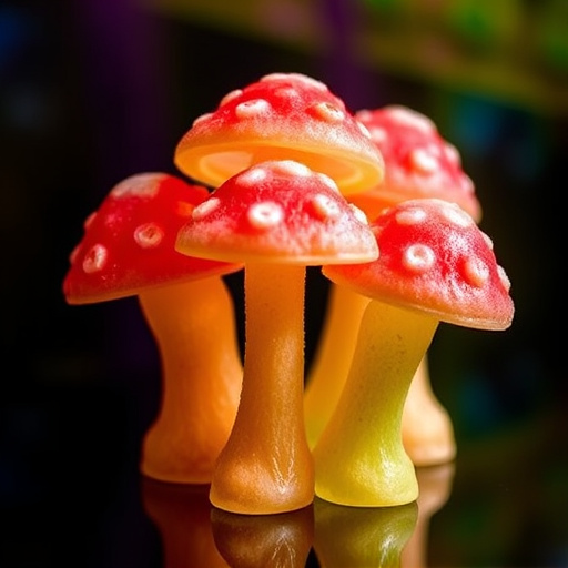 Psilocybin Magic Mushroom Gummies Display