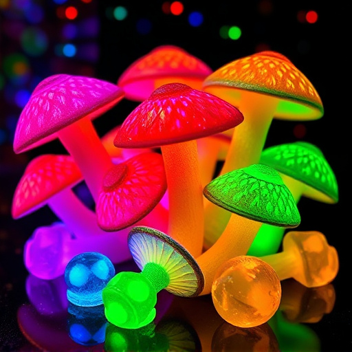 Psilocybin Magic Mushroom Gummies Display