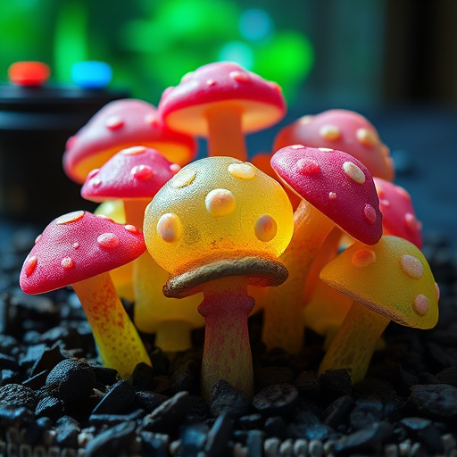 Psilocybin Magic Mushroom Gummies Display