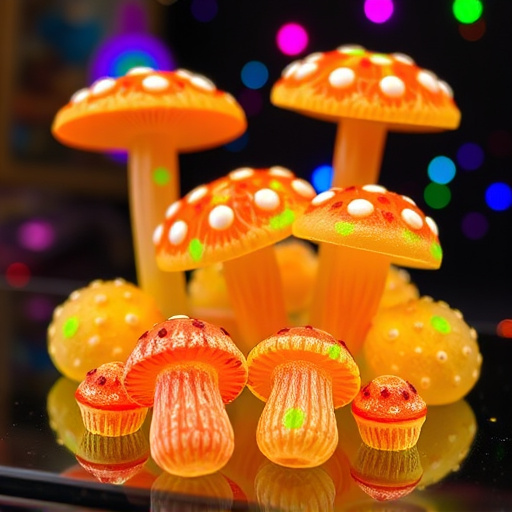 Psilocybin Magic Mushroom Gummies Display