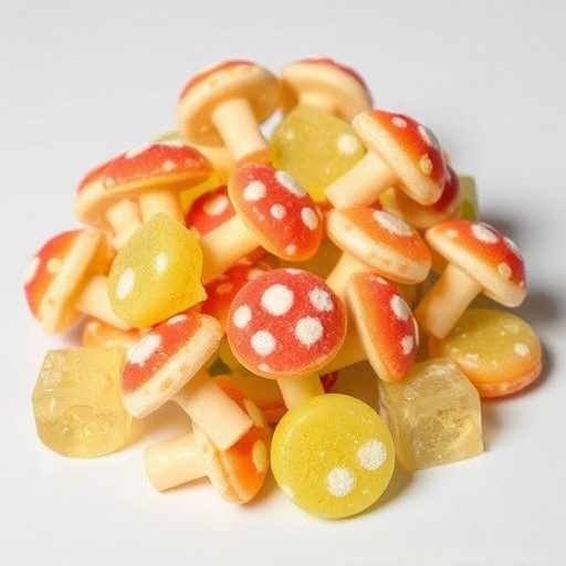 Psilocybin Magic Mushroom Gummies Display