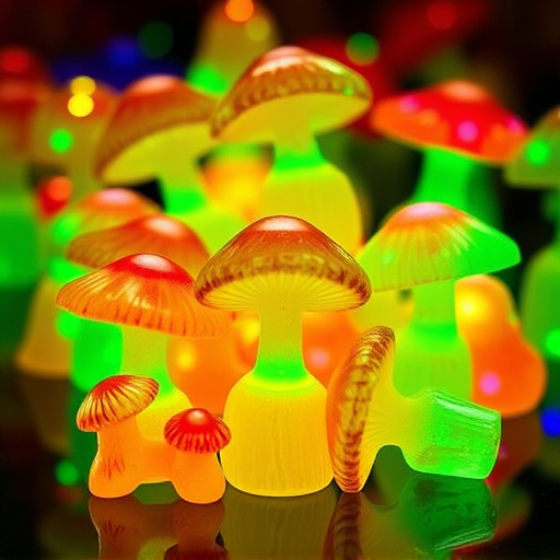 Psilocybin Magic Mushroom Gummies Display