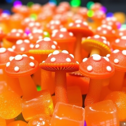 Psilocybin Magic Mushroom Gummies Display