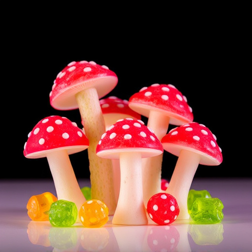 Psilocybin Magic Mushroom Gummies Display