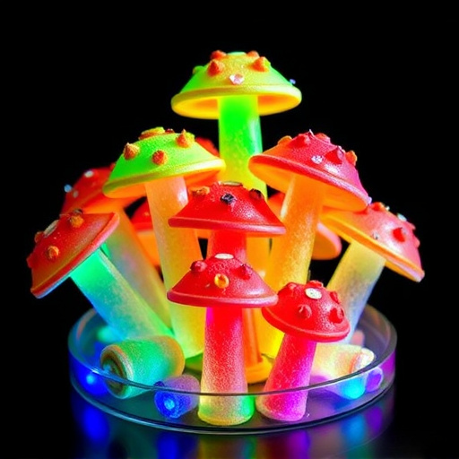 Psilocybin Magic Mushroom Gummies Display