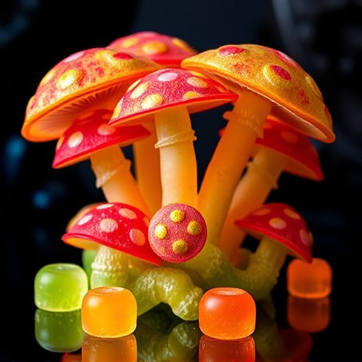 Psilocybin Magic Mushroom Gummies Display