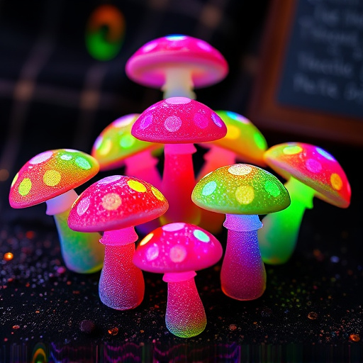 Psilocybin Magic Mushroom Gummies Display