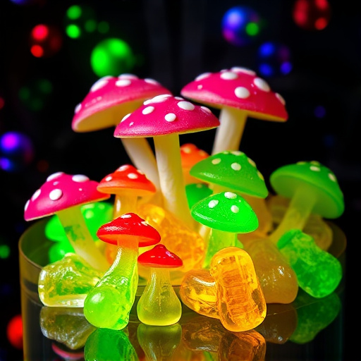 Psilocybin Magic Mushroom Gummies Display