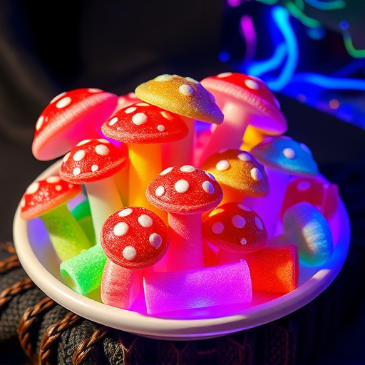 Psilocybin Magic Mushroom Gummies Display