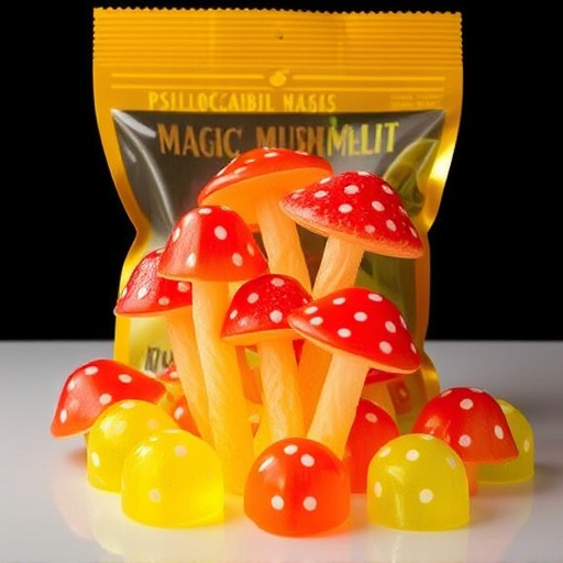 Psilocybin Magic Mushroom Gummies Display