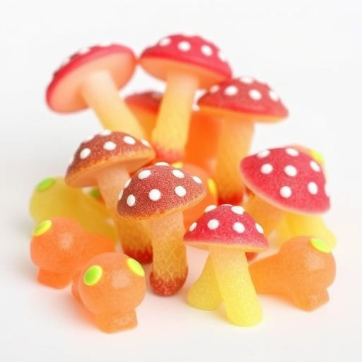 Psilocybin Magic Mushroom Gummies Display