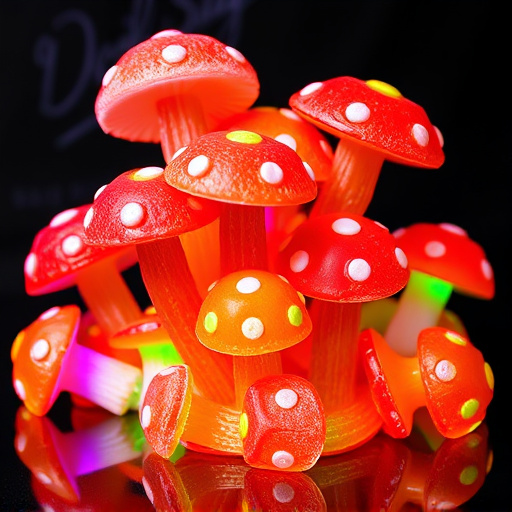 Psilocybin Magic Mushroom Gummies Display