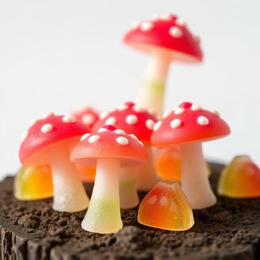 Psilocybin Magic Mushroom Gummies Display