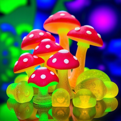 Psilocybin Magic Mushroom Gummies Display
