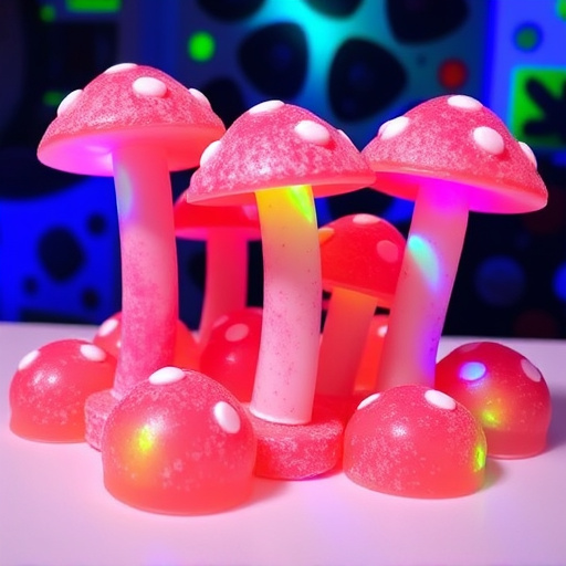Psilocybin Magic Mushroom Gummies Display