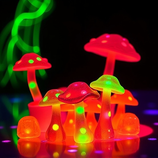 Psilocybin Magic Mushroom Gummies Display