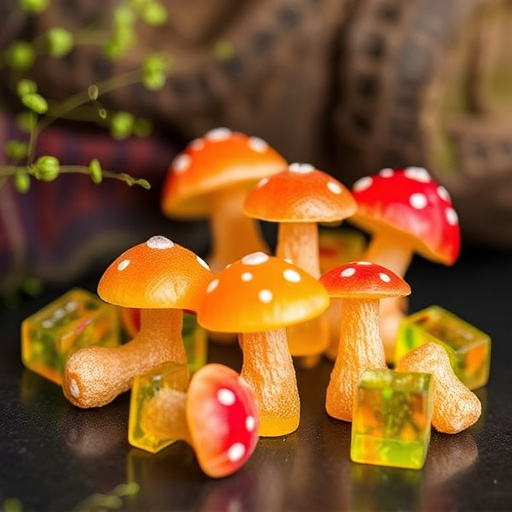 Psilocybin Magic Mushroom Gummies Display