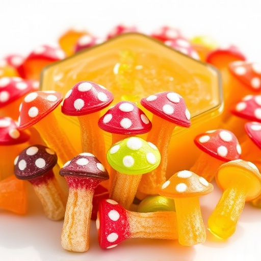 Psilocybin Magic Mushroom Gummies Display