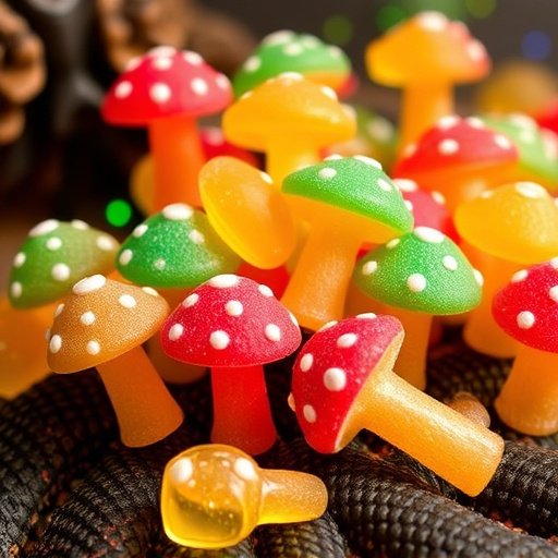 Psilocybin Magic Mushroom Gummies Display