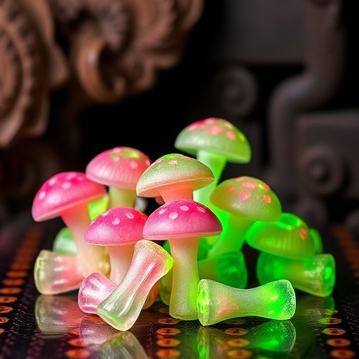 Psilocybin Magic Mushroom Gummies Display