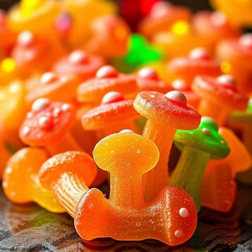 Psilocybin Magic Mushroom Gummies Display