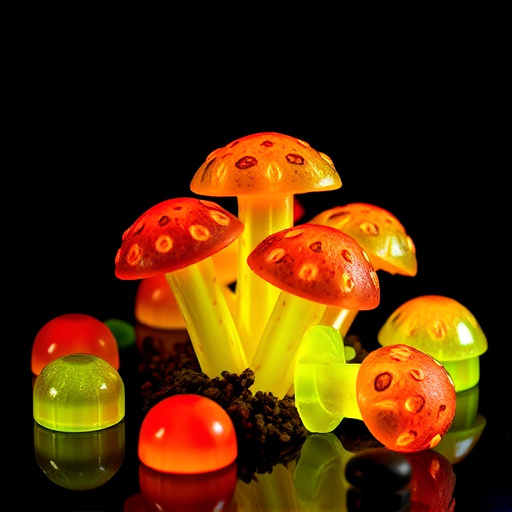 Psilocybin Magic Mushroom Gummies Display
