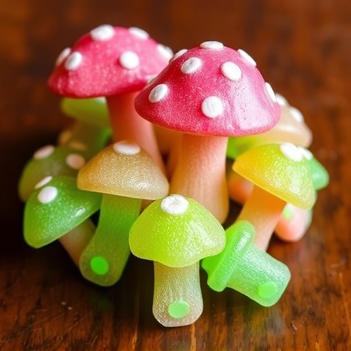 Psilocybin Magic Mushroom Gummies Display