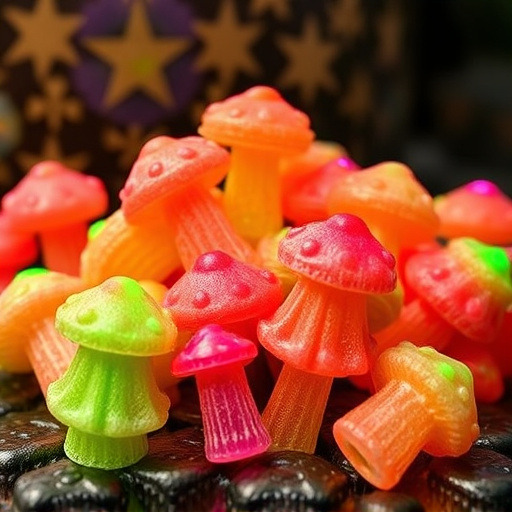 Psilocybin Magic Mushroom Gummies Display