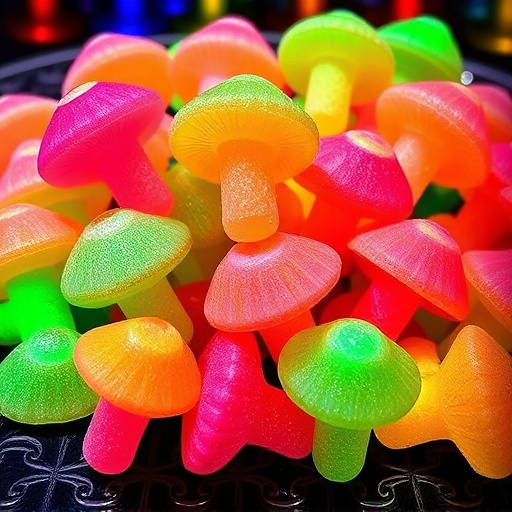 Psilocybin Magic Mushroom Gummies Display
