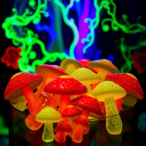 Psilocybin Magic Mushroom Gummies Display