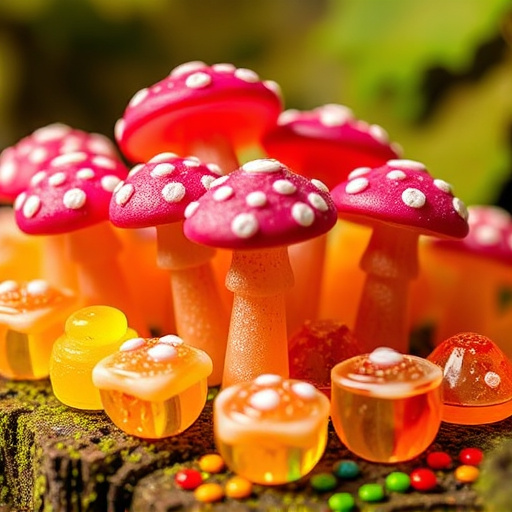 Psilocybin Magic Mushroom Gummies Display