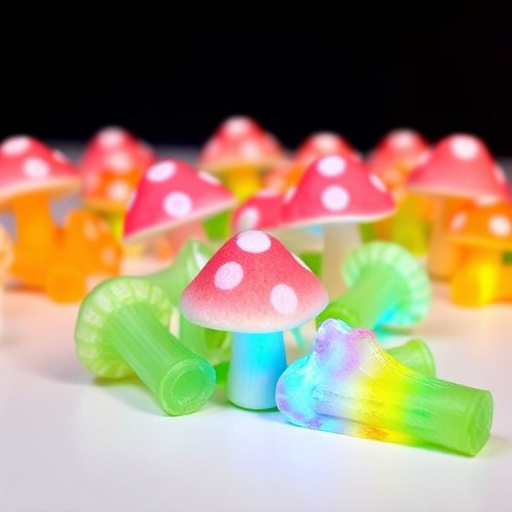 Psilocybin Magic Mushroom Gummies Display