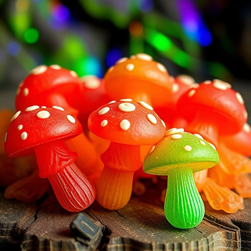 Psilocybin Magic Mushroom Gummies Display