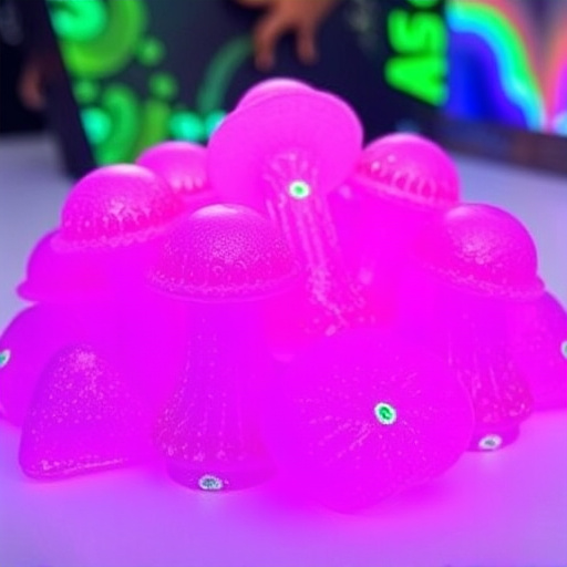 Psilocybin Magic Mushroom Gummies Display