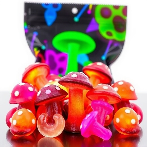 Psilocybin Magic Mushroom Gummies Display
