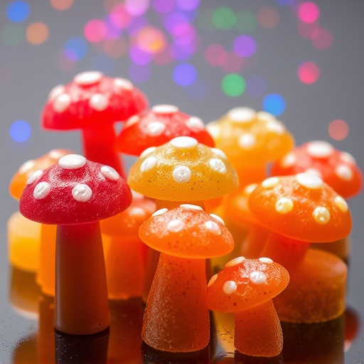 Psilocybin Magic Mushroom Gummies Display